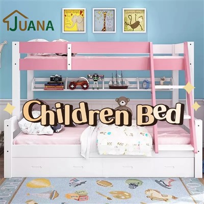 다채로운 어린이 이층 침대